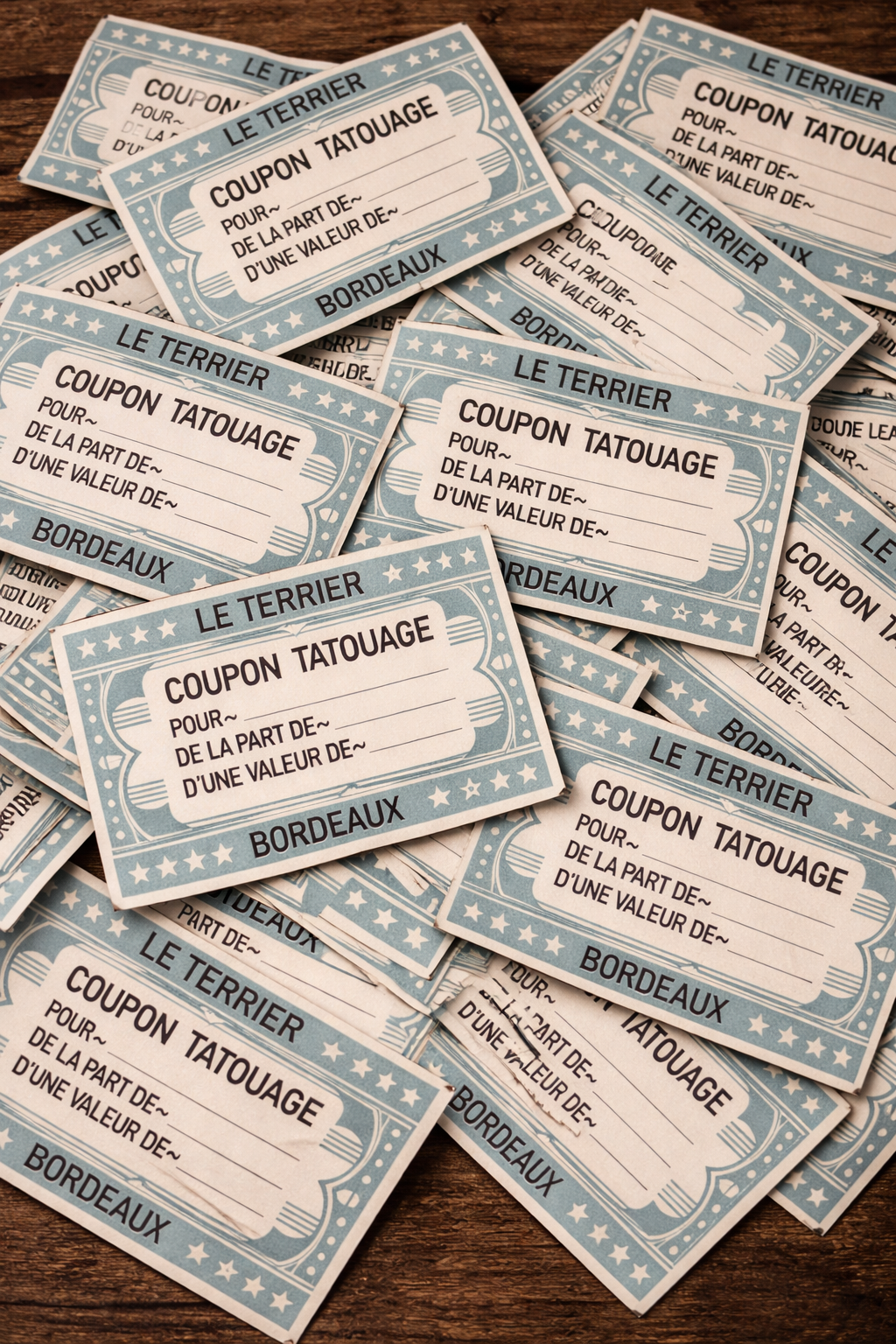 CARTE CADEAU TATOUAGE