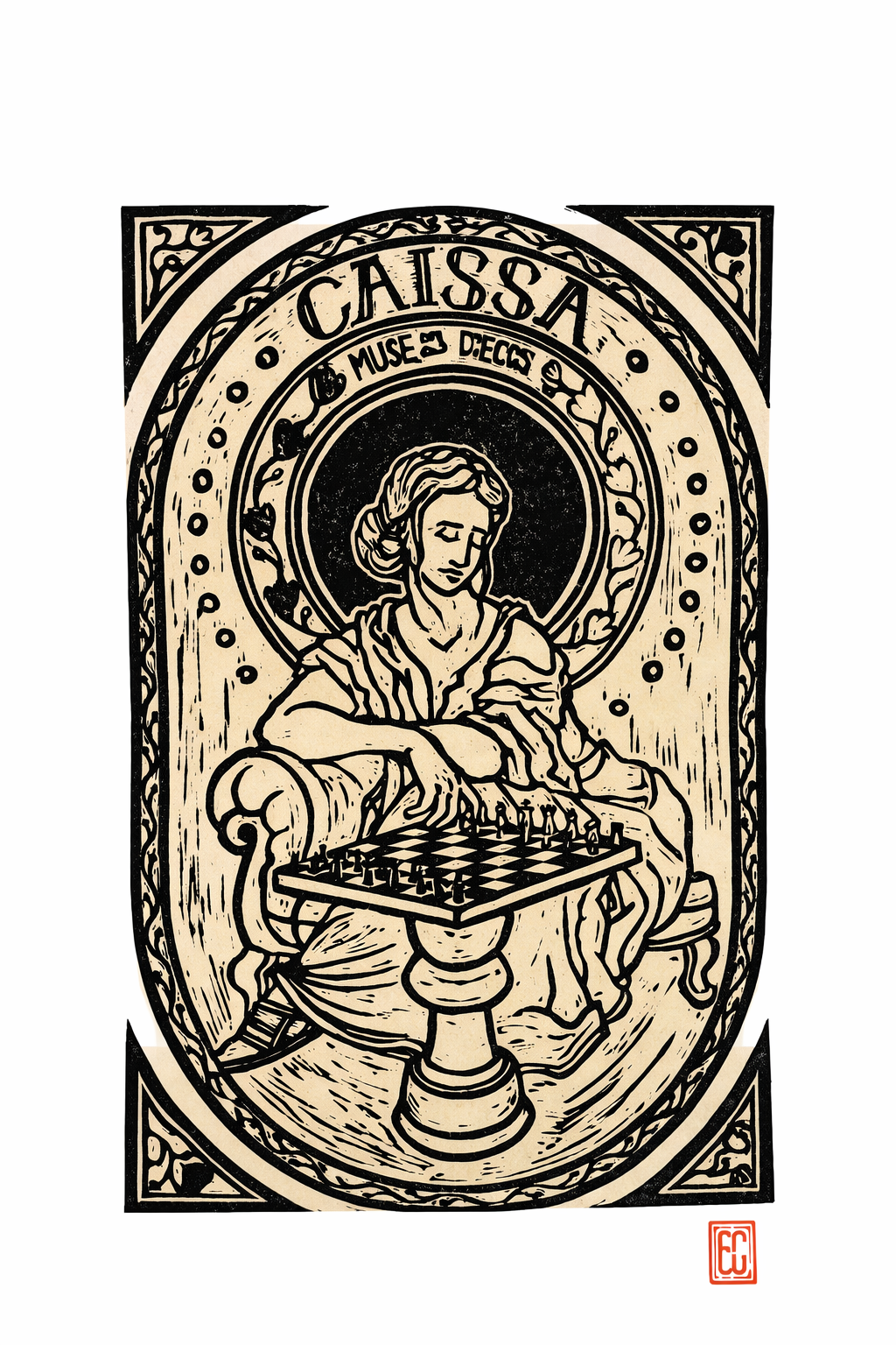 Impression linogravure