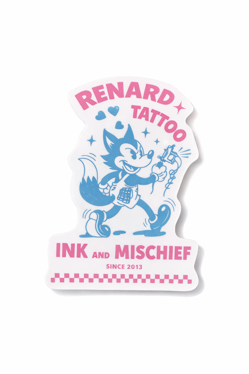 Stickers Renard Tattoo